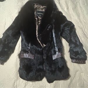 Authentic Dark Genuine Fur Jacket